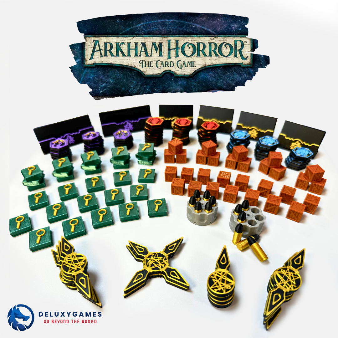Arkham Horror LCG: 140 tokens (+2 standees de enemigo de REGALO)