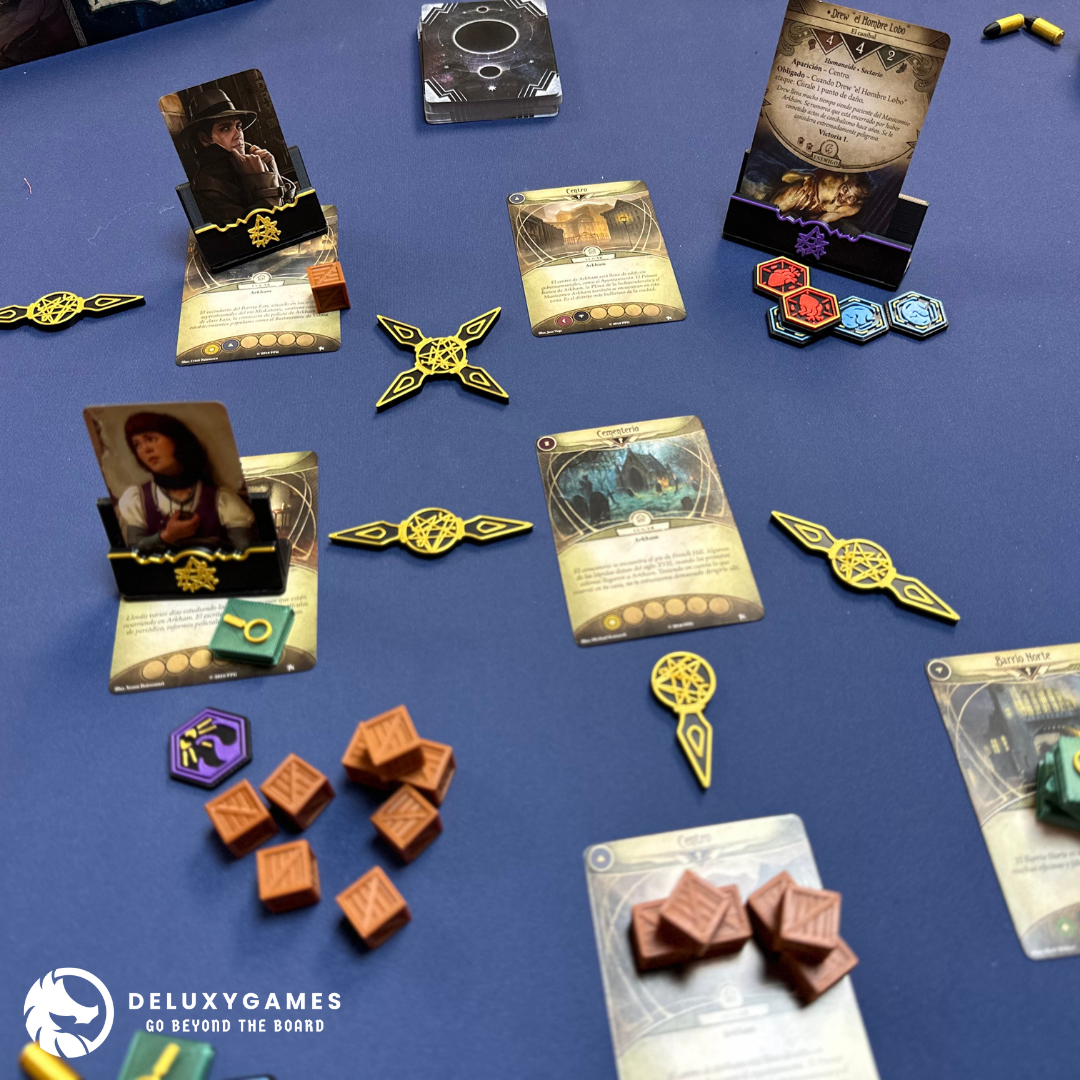 Arkham Horror LCG: 140 tokens (+2 standees de enemigo de REGALO)
