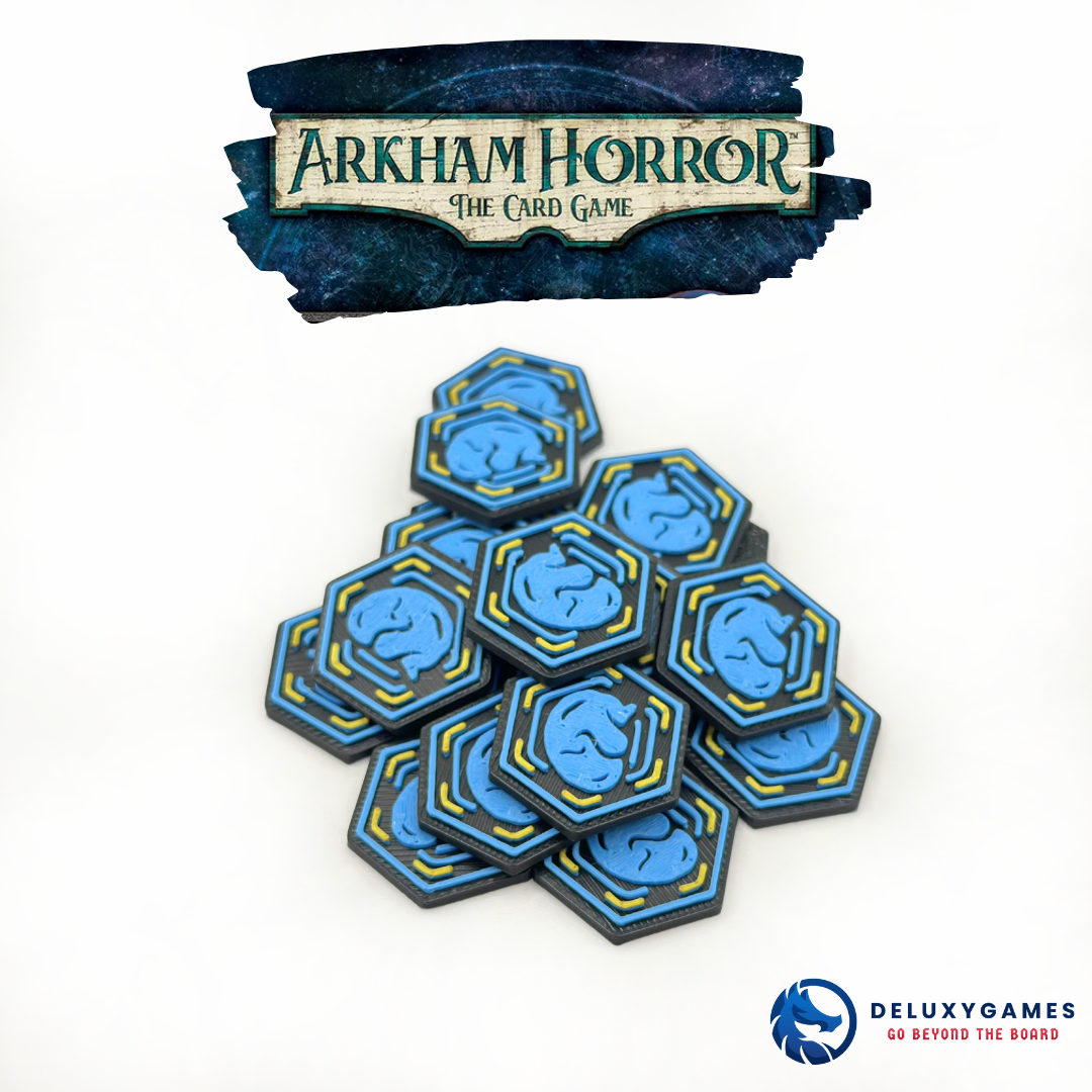 Arkham Horror LCG: 140 tokens (+2 standees de enemigo de REGALO)