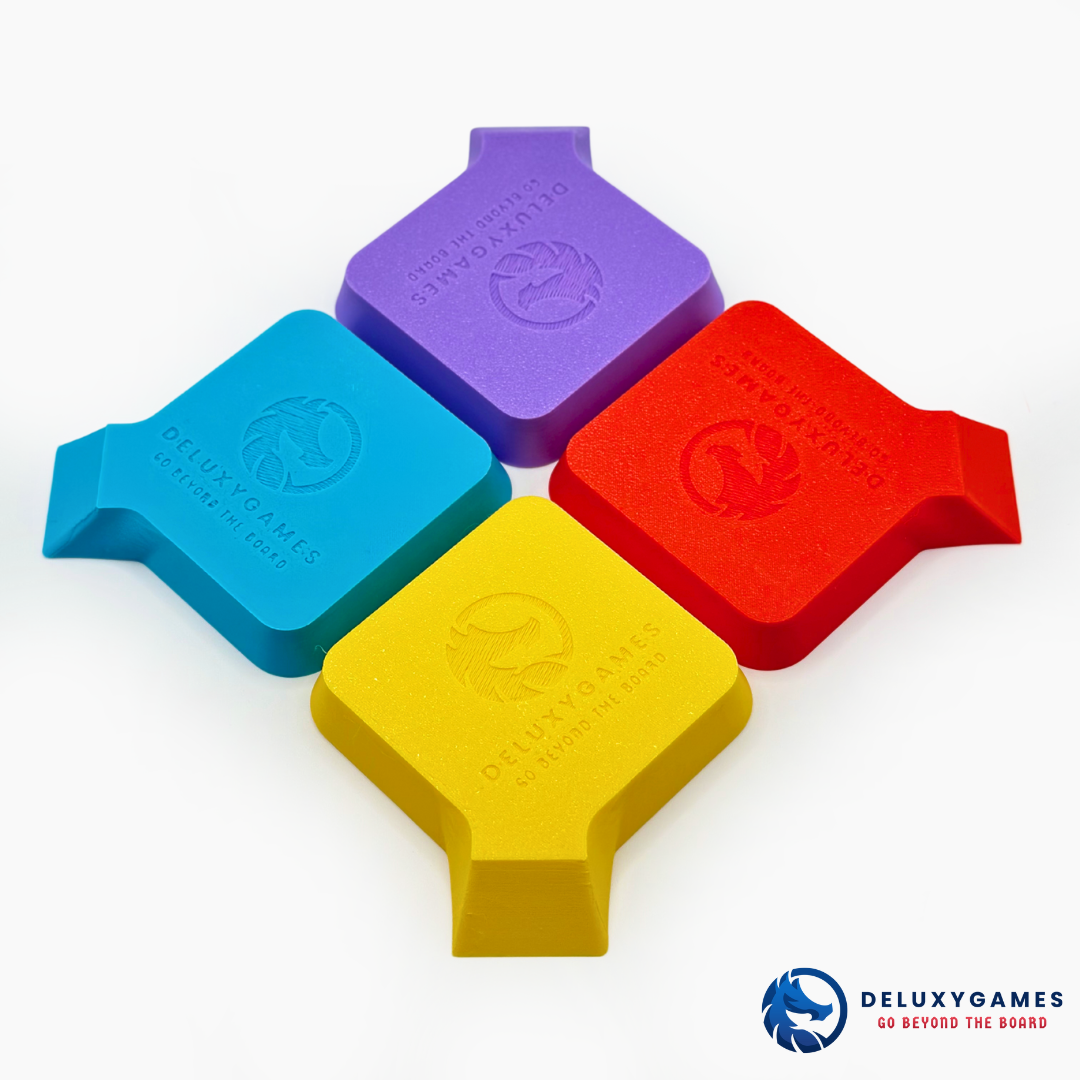 Otros accesorios: Bandejas para tokens o recursos de juegos de mesa