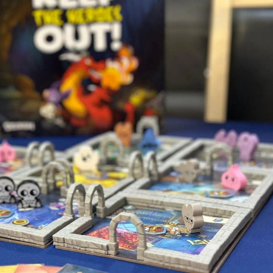 Keep the Heroes Out – Magnetic Walls (Set of 48) Upgrades & 3D Printed Accessories | DeluxyGames
