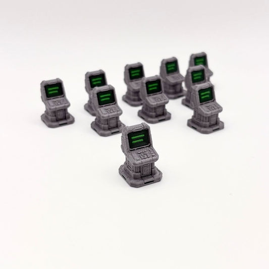 Nemesis Computer Terminal Set Upgrades & 3D Printed Accessories | DeluxyGames