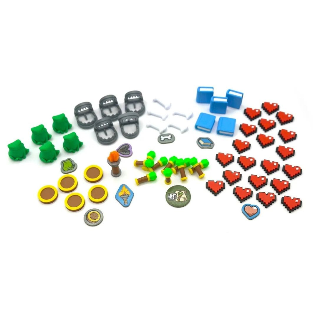 Keep the Heroes Out – Treasures and resources Upgrades & 3D Printed Accessories | DeluxyGames