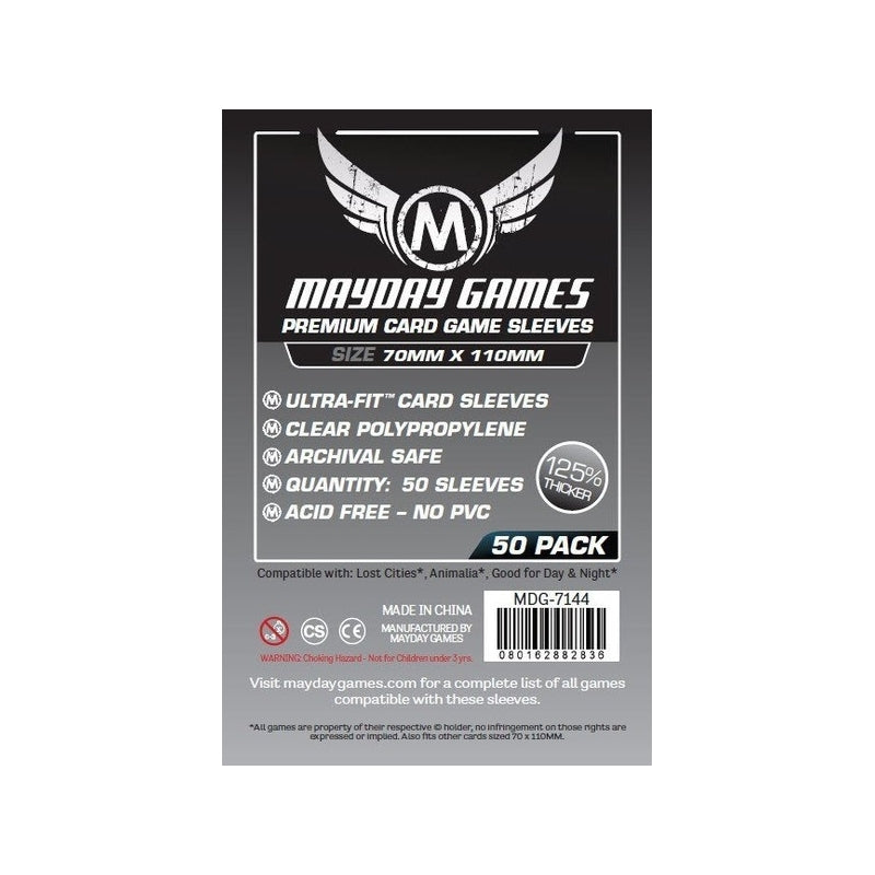 Mayday Card Game Premium Sleeves (70x110 mm)