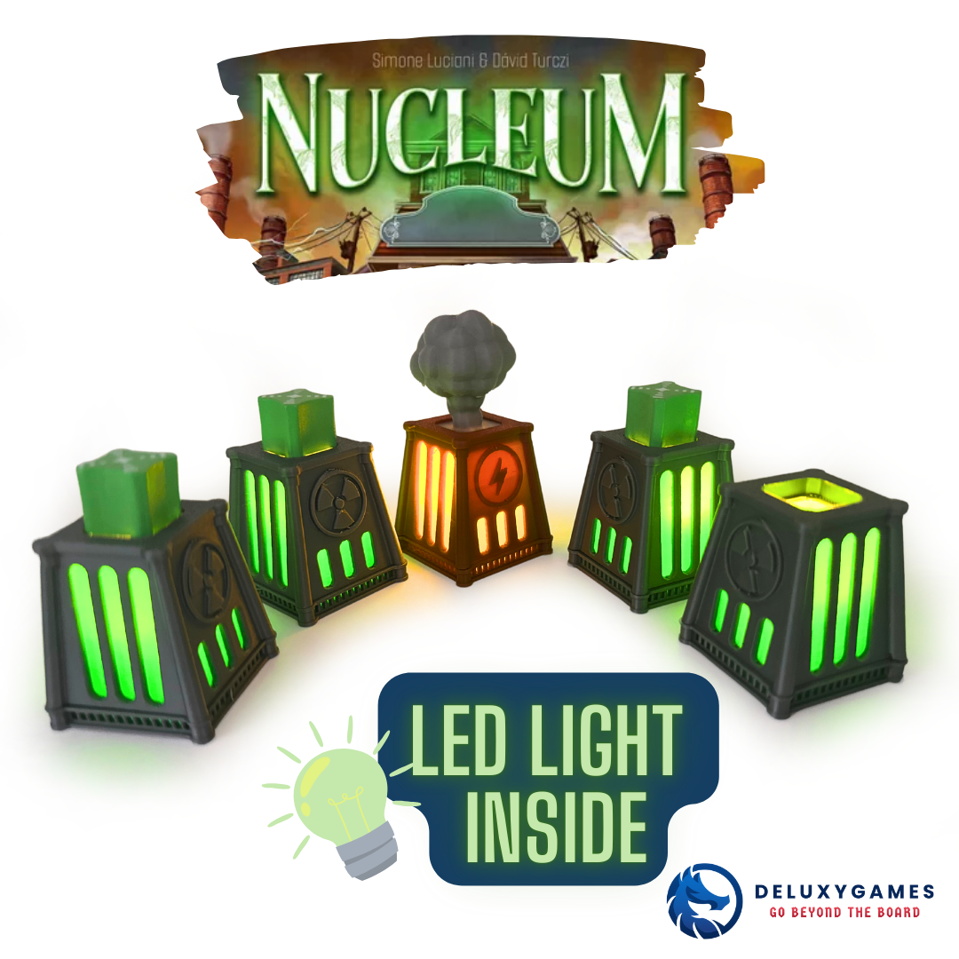 Nucleum: Tokens led luminosos para juego base y expansión Australia