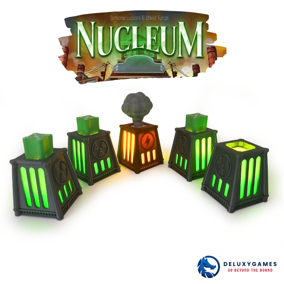 Nucleum: Tokens led luminosos para juego base y expansión Australia