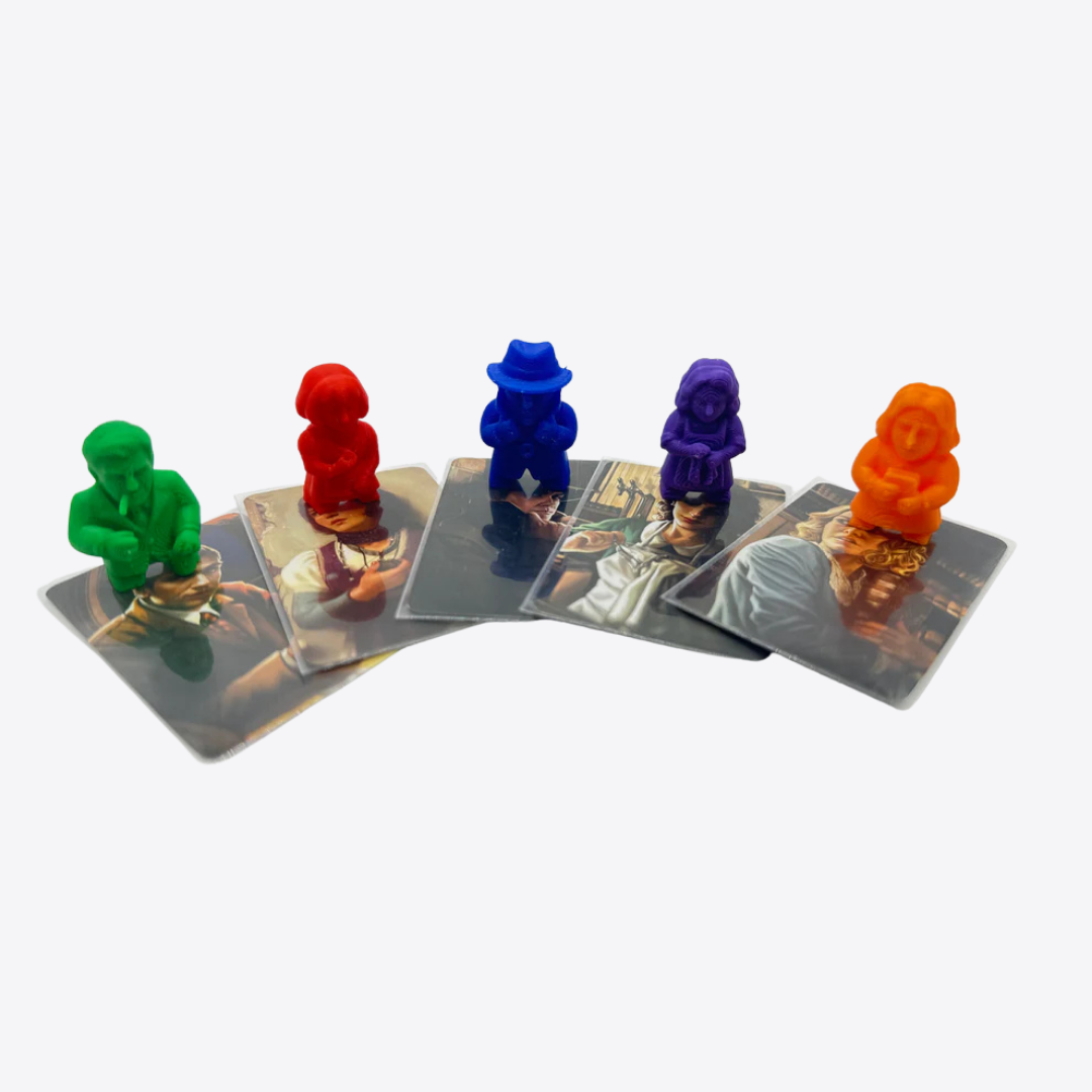 Arkham 3Deeples – Core Set Investigators for Arkham Horror LCG Upgrades & 3D Printed Accessories | DeluxyGames