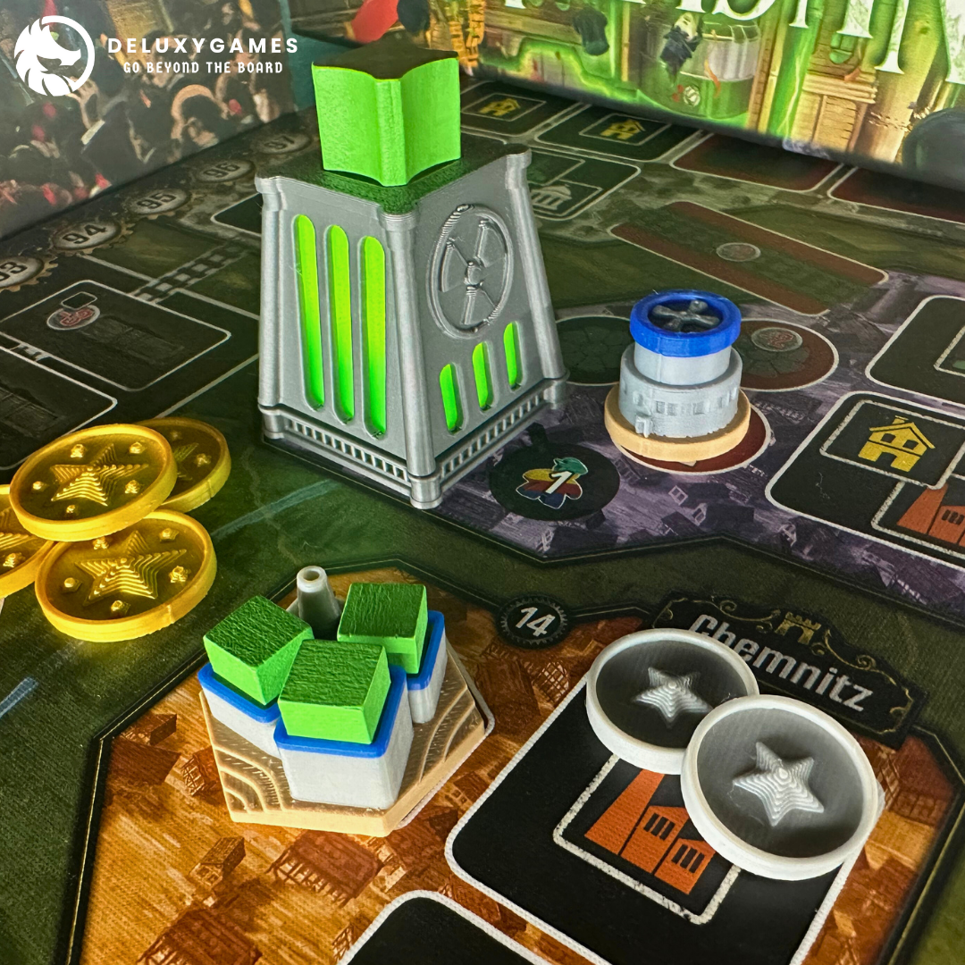 Nucleum: Tokens led luminosos para juego base y expansión Australia
