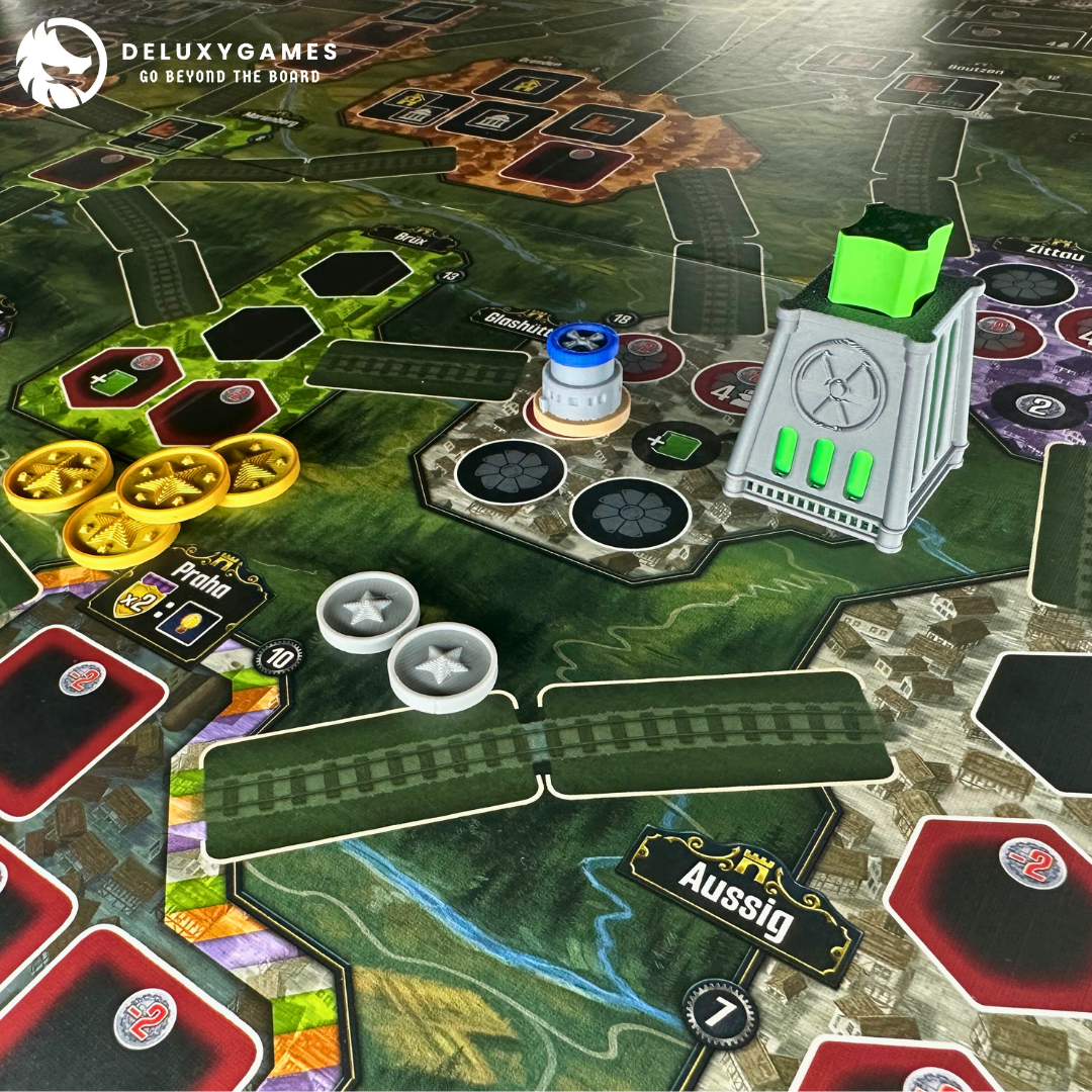 Nucleum: Tokens led luminosos para juego base y expansión Australia
