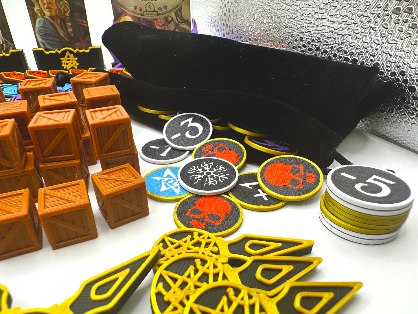 Arkham Horror LCG – Complete Chaos Bag Token Set