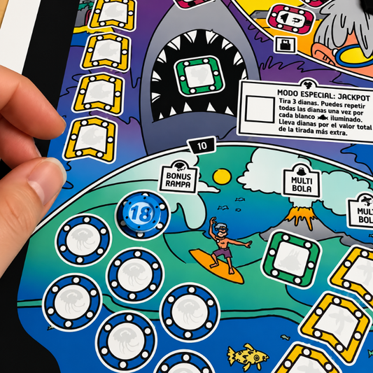 Paper Pinball Upgrade kit Upgrades & 3D Printed Accessories | DeluxyGames