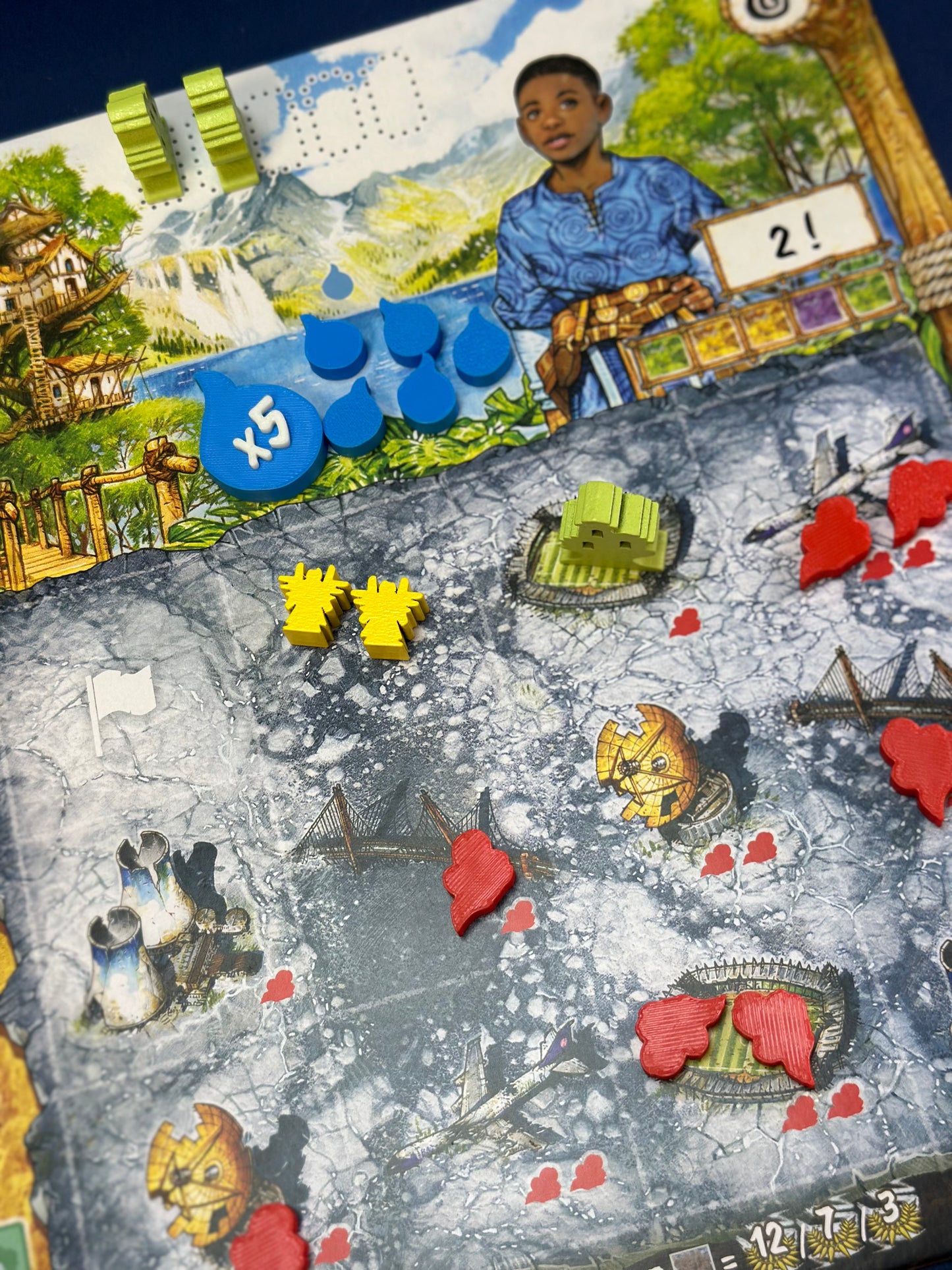 Tribes of the Wind tokens - 126 pieces