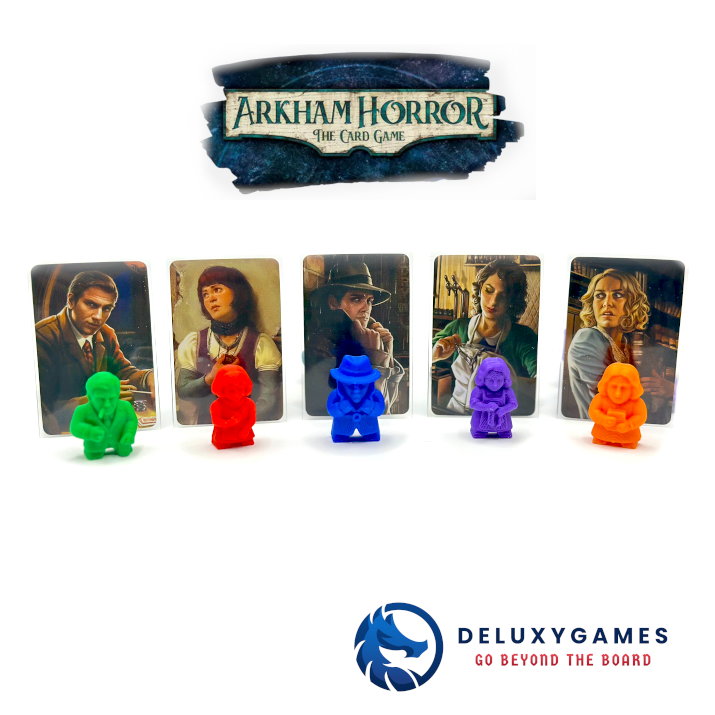 Arkham Horror LCG - Meeples de Investigadores (Core set)