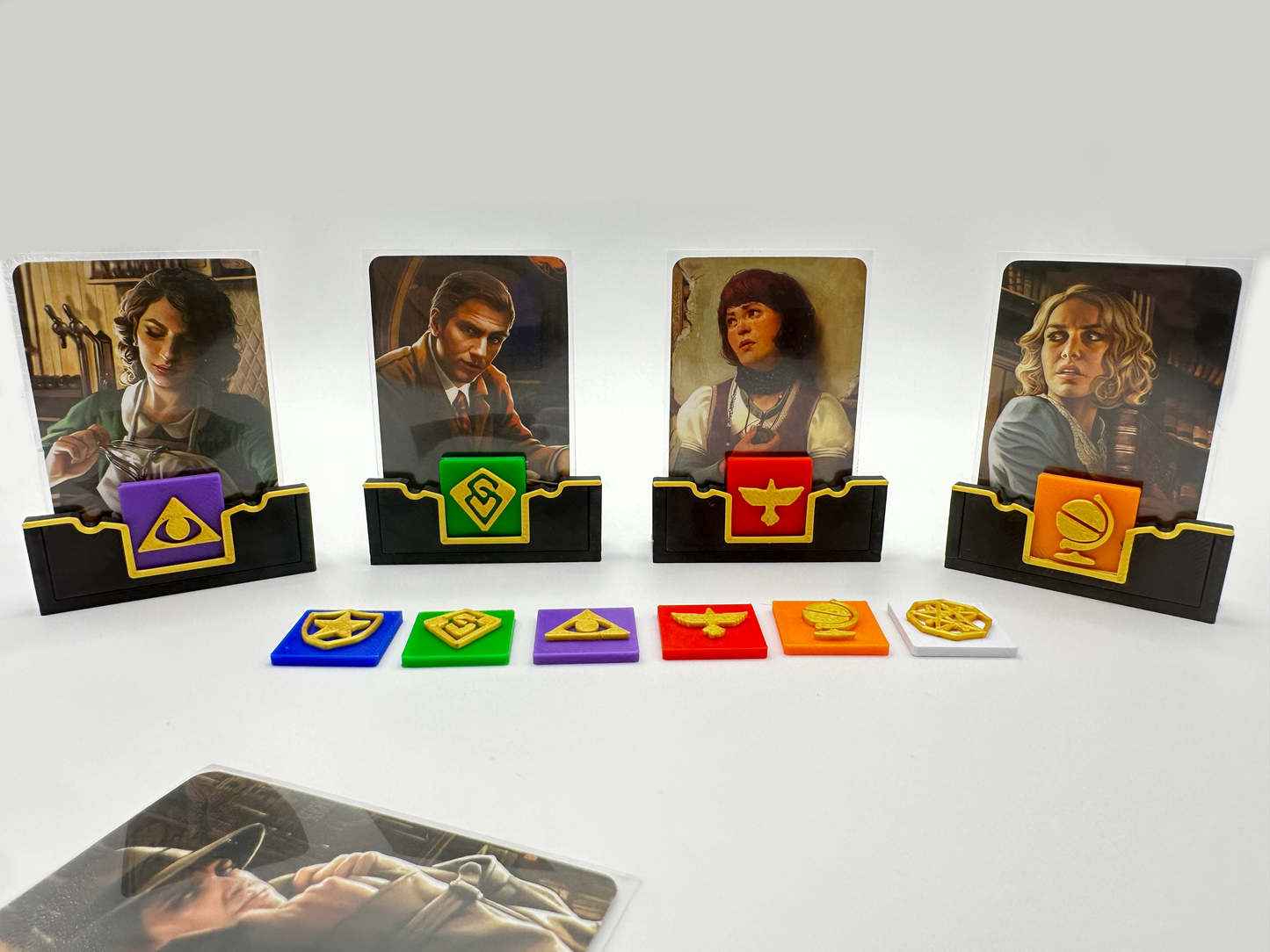 Arkham Horror LCG - Set de peanas para investigadores
