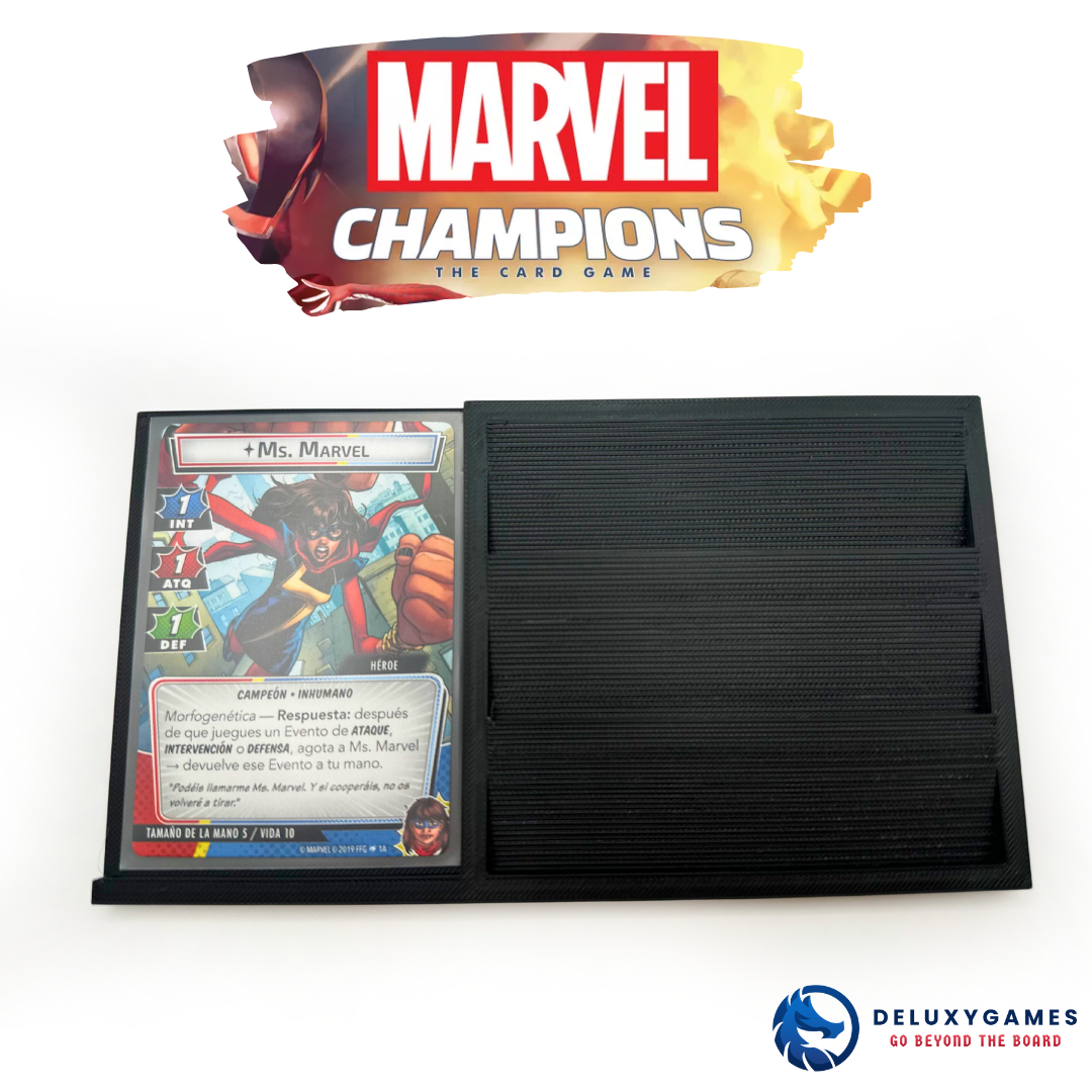 Marvel Champions: 2 tableros + 85 Tokens IMANTADOS de estado, daño, amenaza, aceleración y genéricos