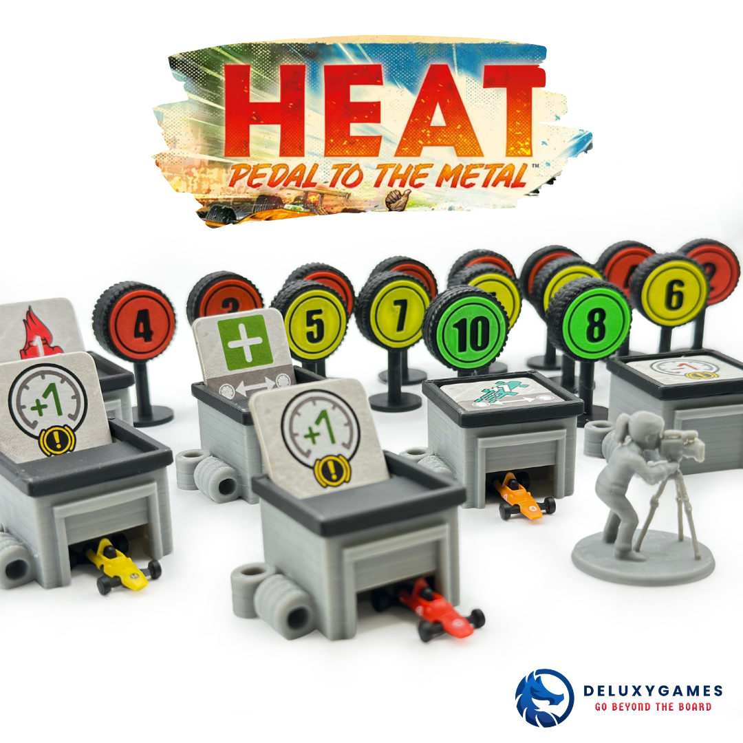 Heat: pedal to the metal, Garajes, Señales de Velocidad y fotógrafos!