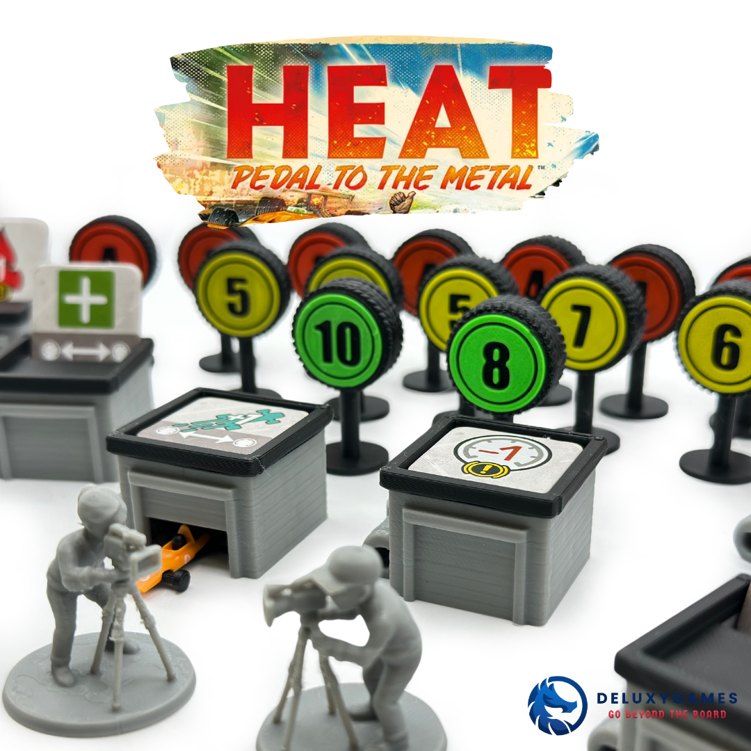 Heat: Pedal to the Metal – Deluxe Upgrade Pack Garages and Speed Markers