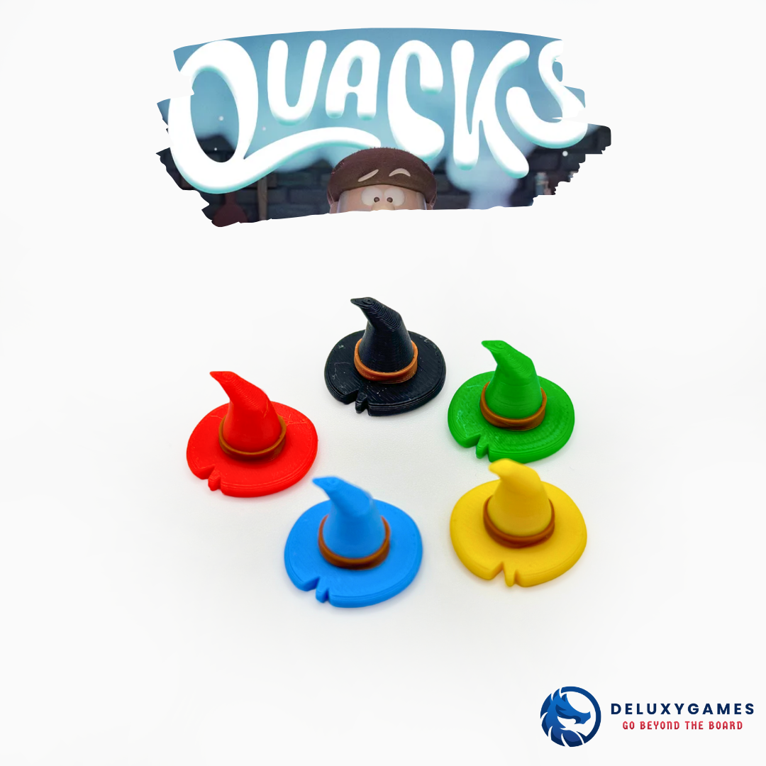 Pócimas y Brebajes / Quacks: 26 tokens para juego base y expansiones