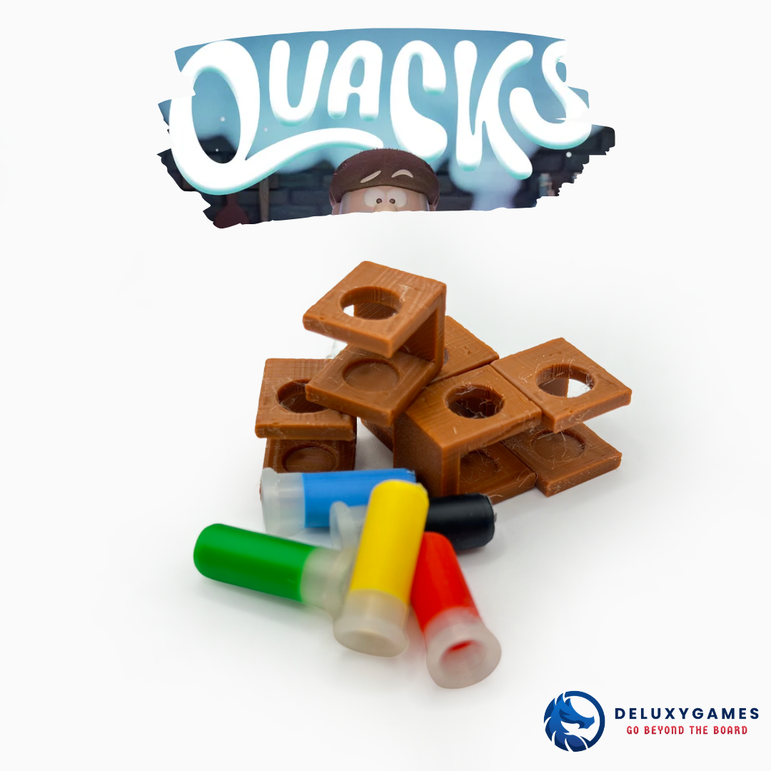 Pócimas y Brebajes / Quacks: 26 tokens para juego base y expansiones