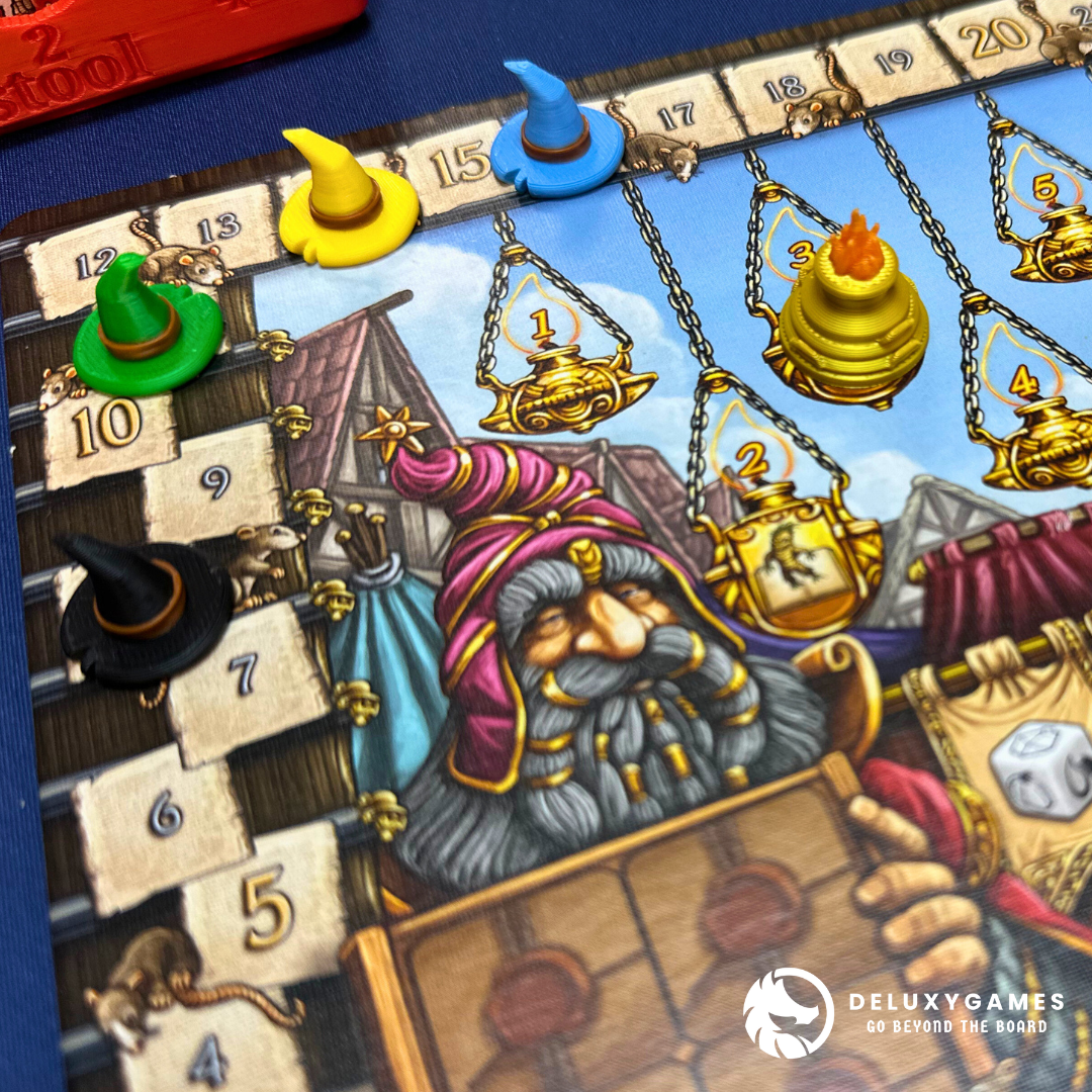 Pócimas y Brebajes / Quacks: 26 tokens para juego base y expansiones