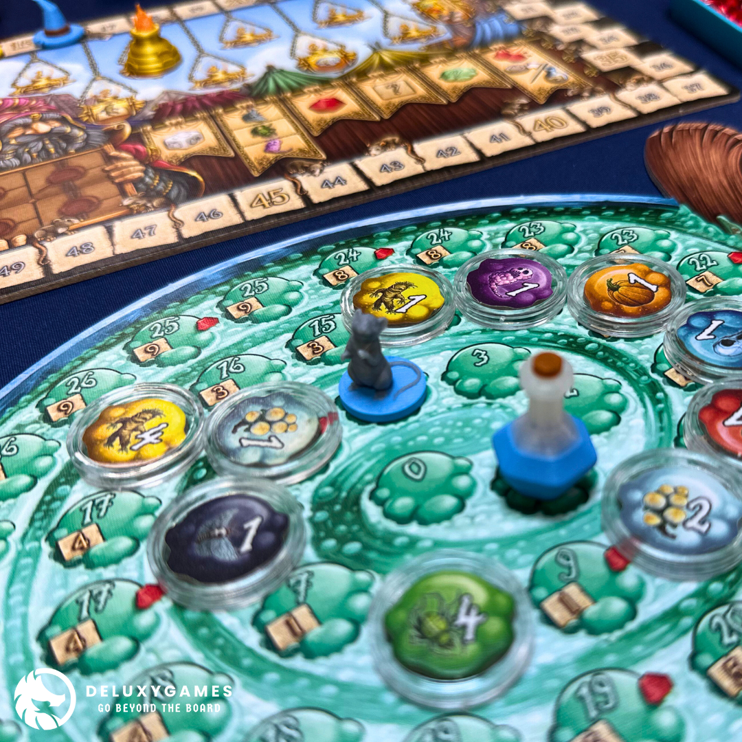 Pócimas y Brebajes / Quacks: 26 tokens para juego base y expansiones