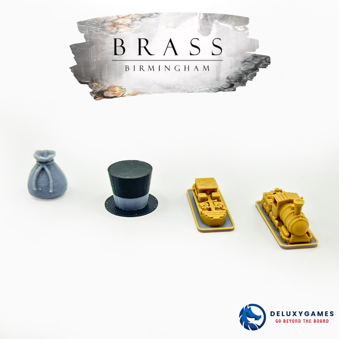 Brass Birmingham: 175 tokens (+8 point markers and GIFT income)