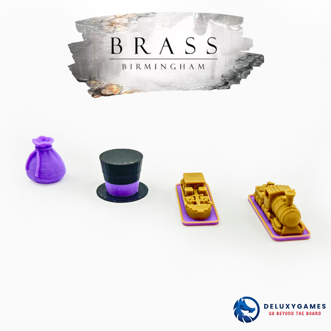 Brass Birmingham: 175 tokens (+8 point markers and GIFT income)