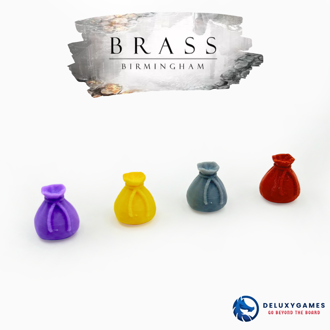 Brass Birmingham: 175 tokens (+8 point markers and GIFT income)