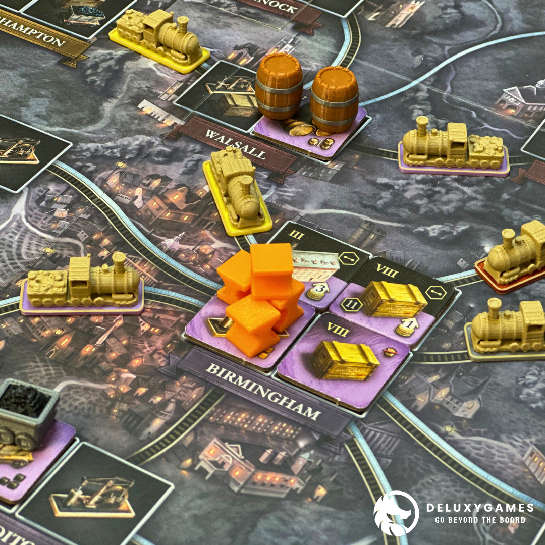 Brass Birmingham: 175 tokens (+8 point markers and GIFT income)