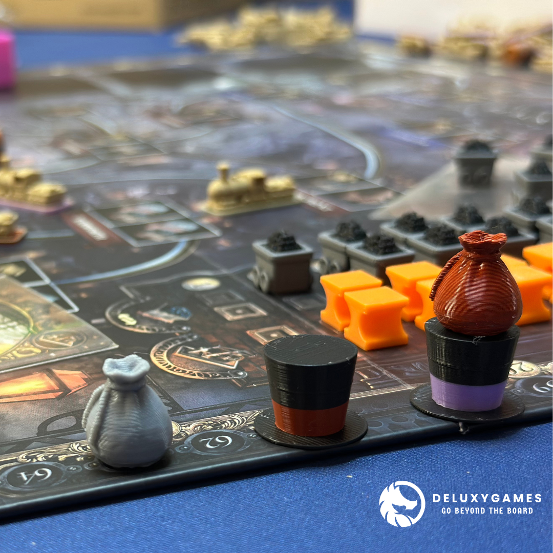 Brass Birmingham: 175 tokens (+8 point markers and GIFT income)