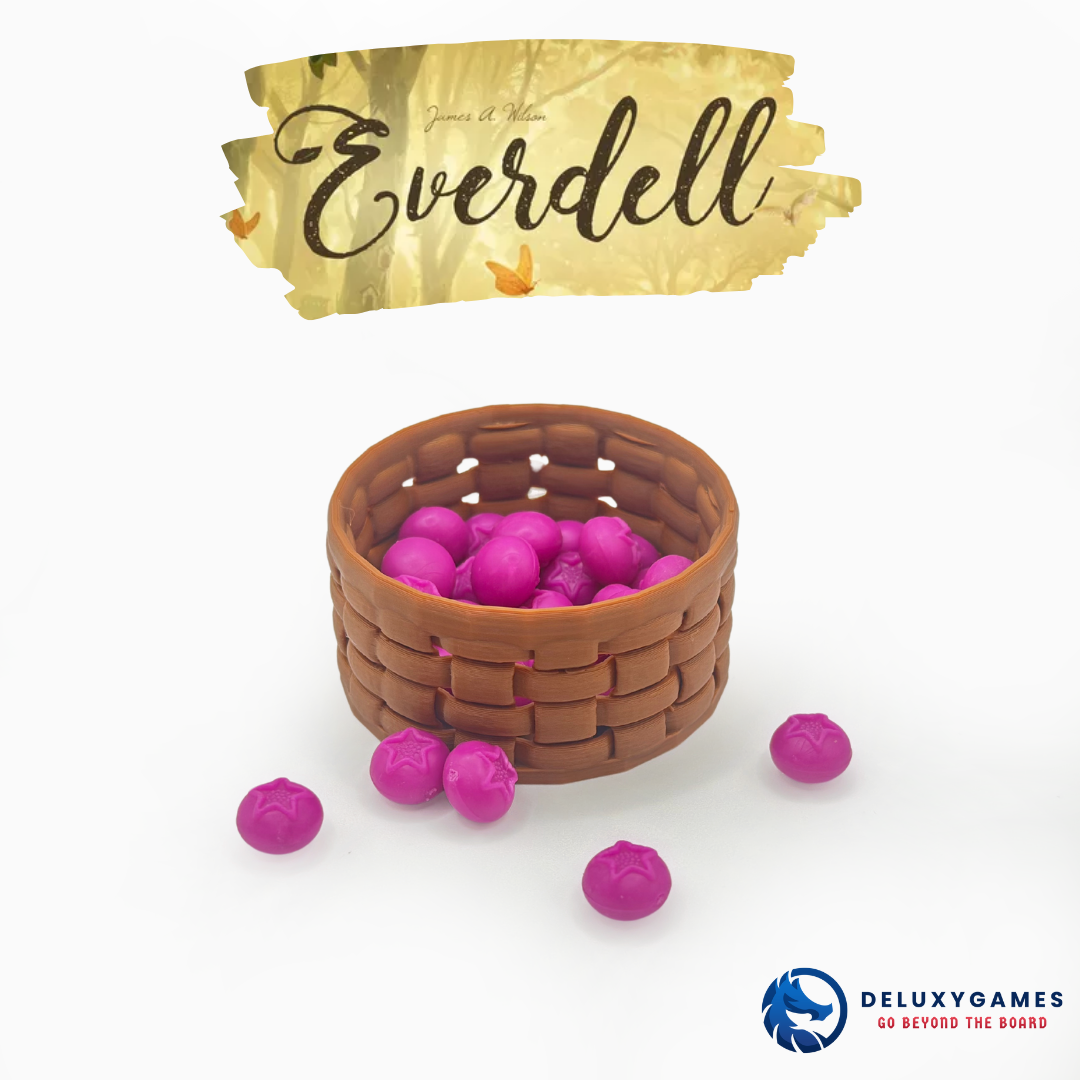 Everdell: 40+ piezas (Incluye expansión familia exóticos: canguros, pangolines, koalas y alpacas)