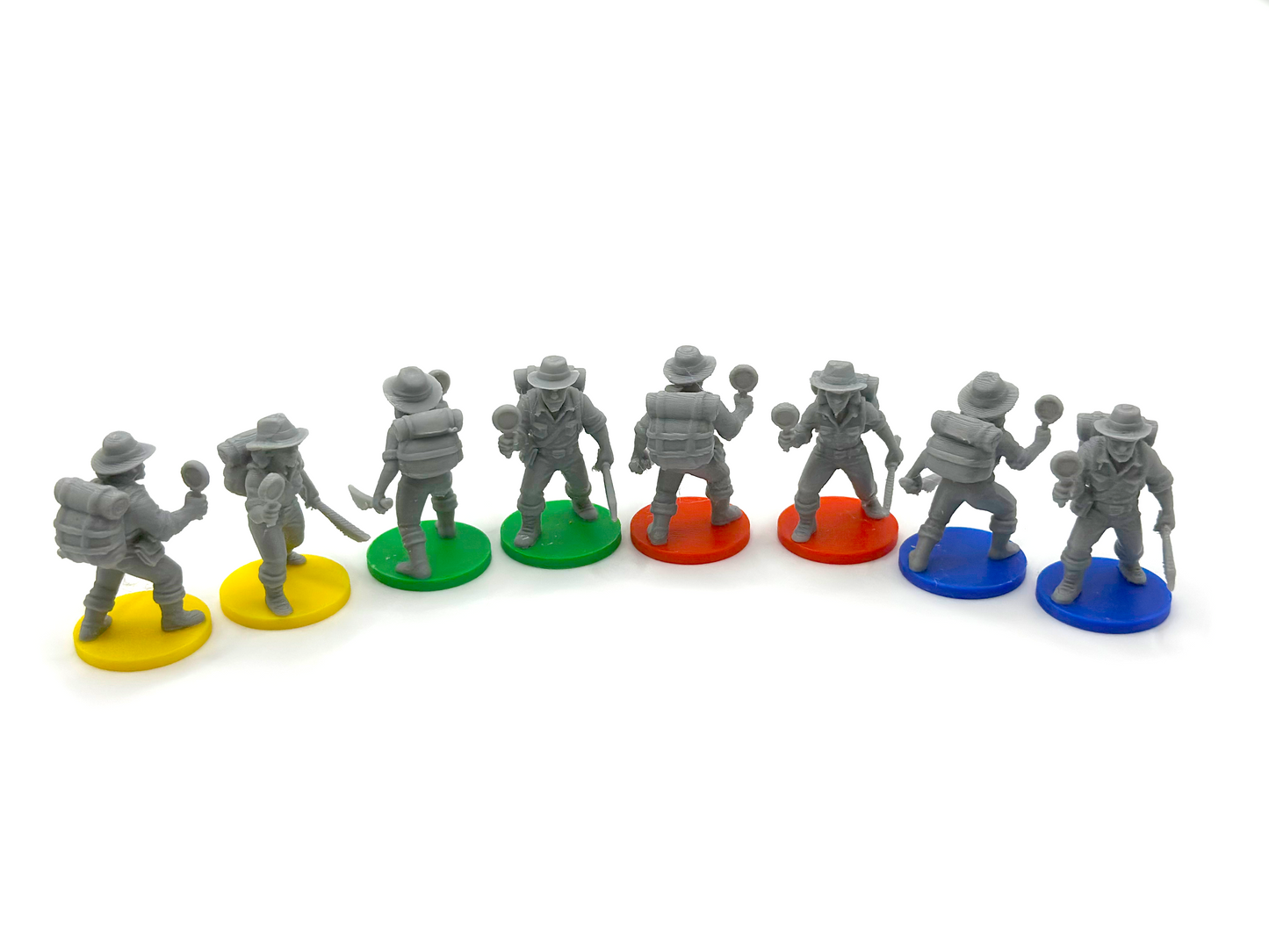 Lost Ruins of Arnak Deluxe Upgrade Set – Compatible token set