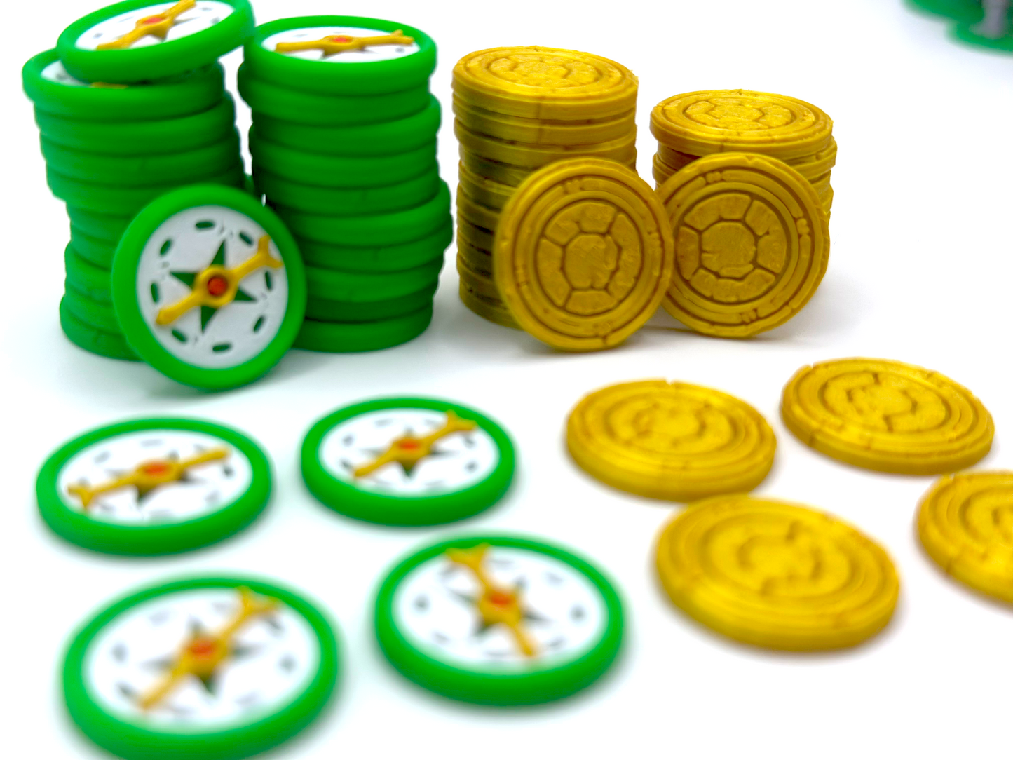 Lost Ruins of Arnak Deluxe Upgrade Set – Compatible token set