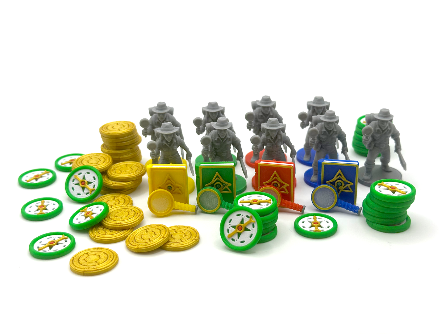 Lost Ruins of Arnak Deluxe Upgrade Set – Compatible token set