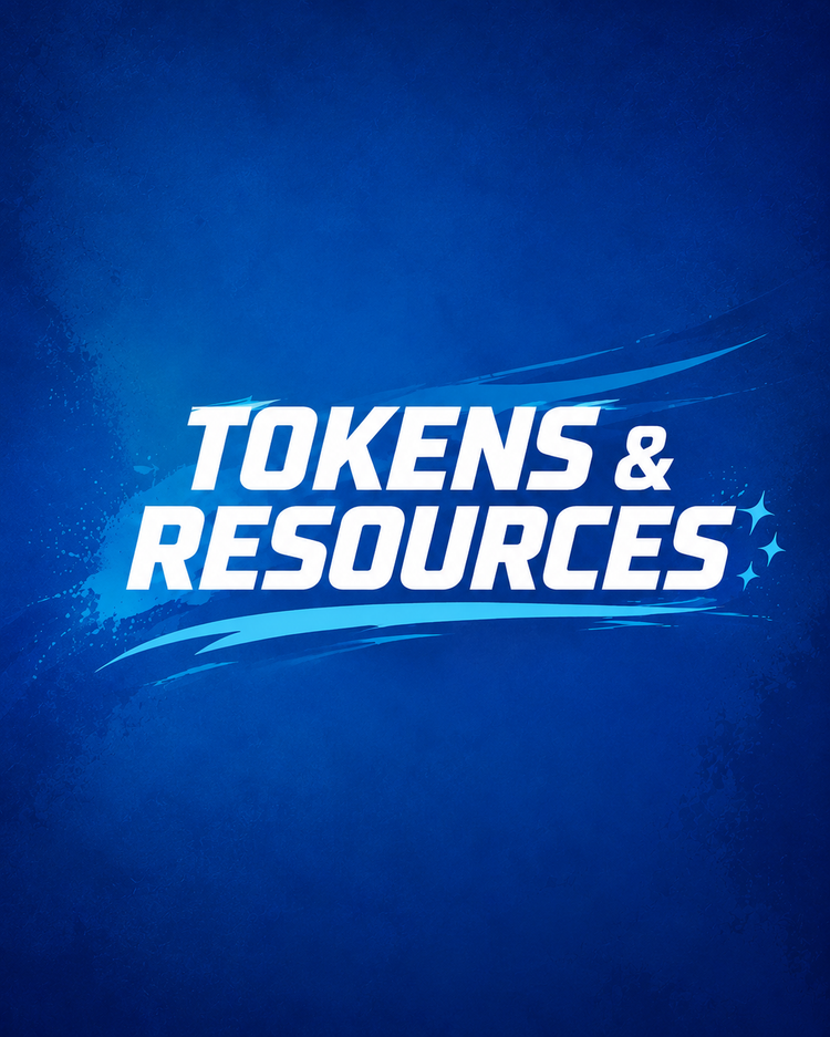 Tokens-Resources Upgrades & 3D Printed Accessories | DeluxyGames