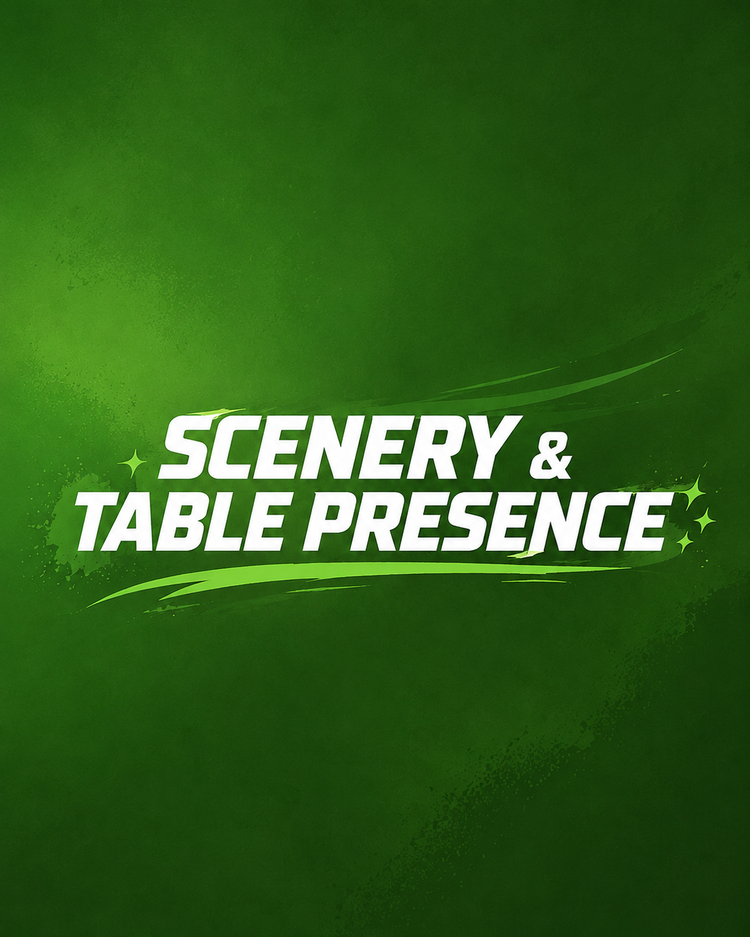 Scenery-Table-Presence Upgrades & 3D Printed Accessories | DeluxyGames