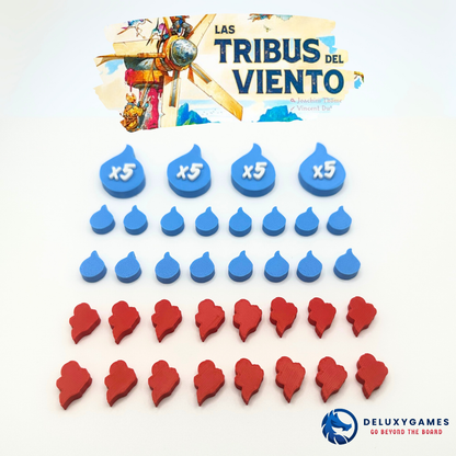 Las tribus del viento: 126 tokens de agua y polución