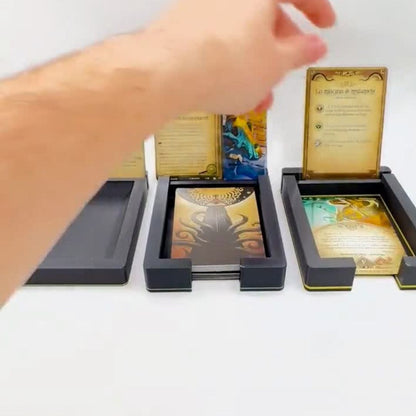Arkham Horror LCG Card Holders Set – Agenda, Act & Scenario Organizer Upgrades & 3D Printed Accessories | DeluxyGames