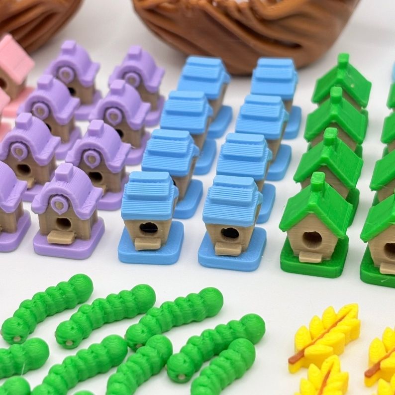Wingspan Deluxe Upgrade Kit Upgrades & 3D Printed Accessories | DeluxyGames