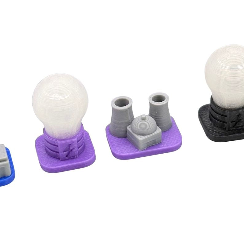 Power Grid Deluxe Upgrade Set Upgrades & 3D Printed Accessories | DeluxyGames