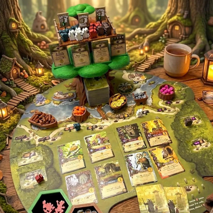 Everdell Deluxe Ever Tree Upgrade Upgrades & 3D Printed Accessories | DeluxyGames