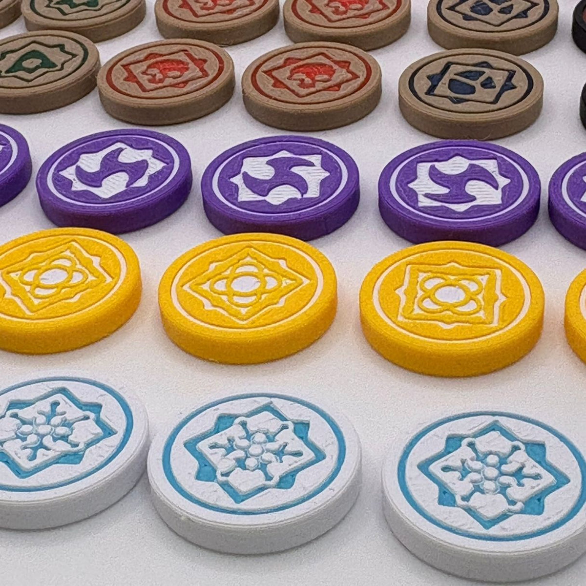Arkham Horror LCG: Complete Chaos Bag Set Upgrades & 3D Printed Accessories | DeluxyGames