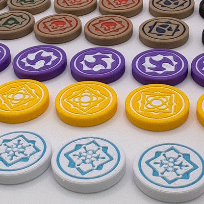 Arkham Horror LCG: Complete Chaos Bag Set Upgrades & 3D Printed Accessories | DeluxyGames