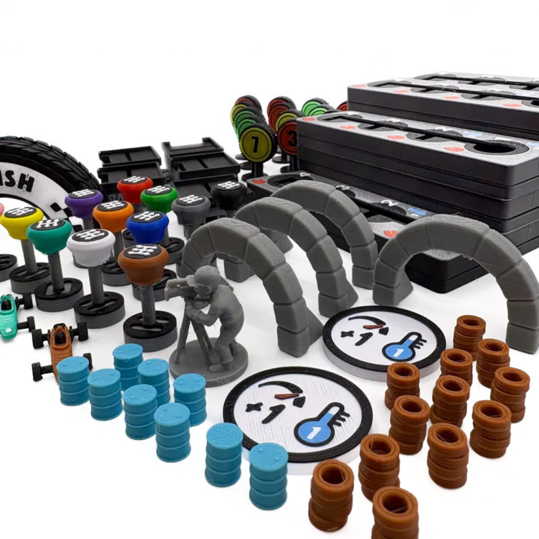 Heat: Pedal to the Metal – Deluxe Accessories All-in Collection Upgrades & 3D Printed Accessories | DeluxyGames