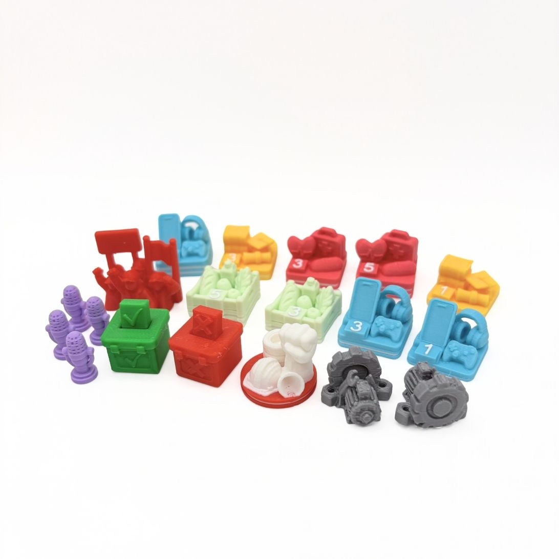 Hegemony - Deluxe 3D Resource & Token Upgrade Set Upgrades & 3D Printed Accessories | DeluxyGames