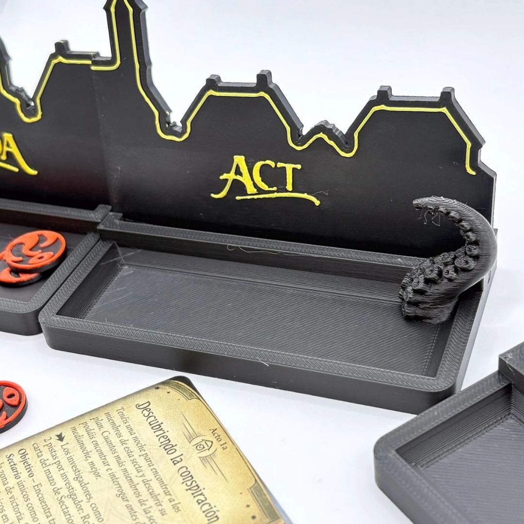 Arkham Horror LCG: Deluxe Agenda, Act & Scenario Card Stands MAGNETIC