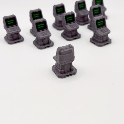 Nemesis Computer Terminal Set Upgrades & 3D Printed Accessories | DeluxyGames