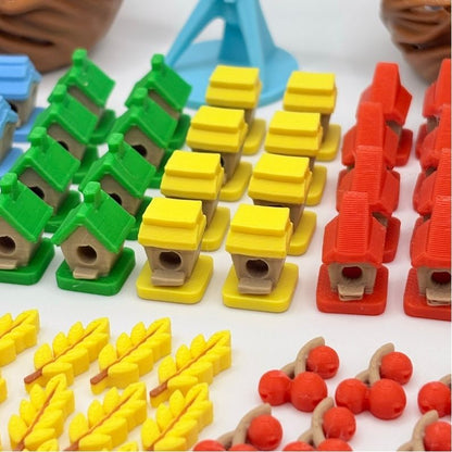Wingspan Deluxe Upgrade Kit Upgrades & 3D Printed Accessories | DeluxyGames