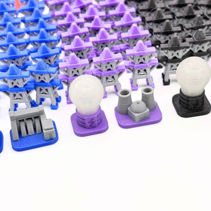 Power Grid Deluxe Upgrade Set Upgrades & 3D Printed Accessories | DeluxyGames