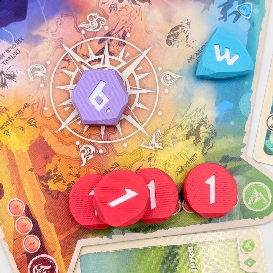 The Vale of Eternity – Deluxe Magic Stones & Ward Tokens Upgrades & 3D Printed Accessories | DeluxyGames
